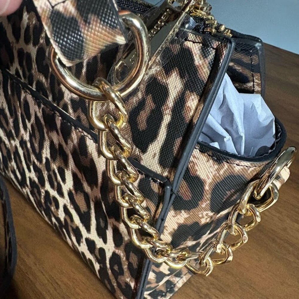 Steve Madden Leopard Crossbody Bag NWT - Picture 5 of 9